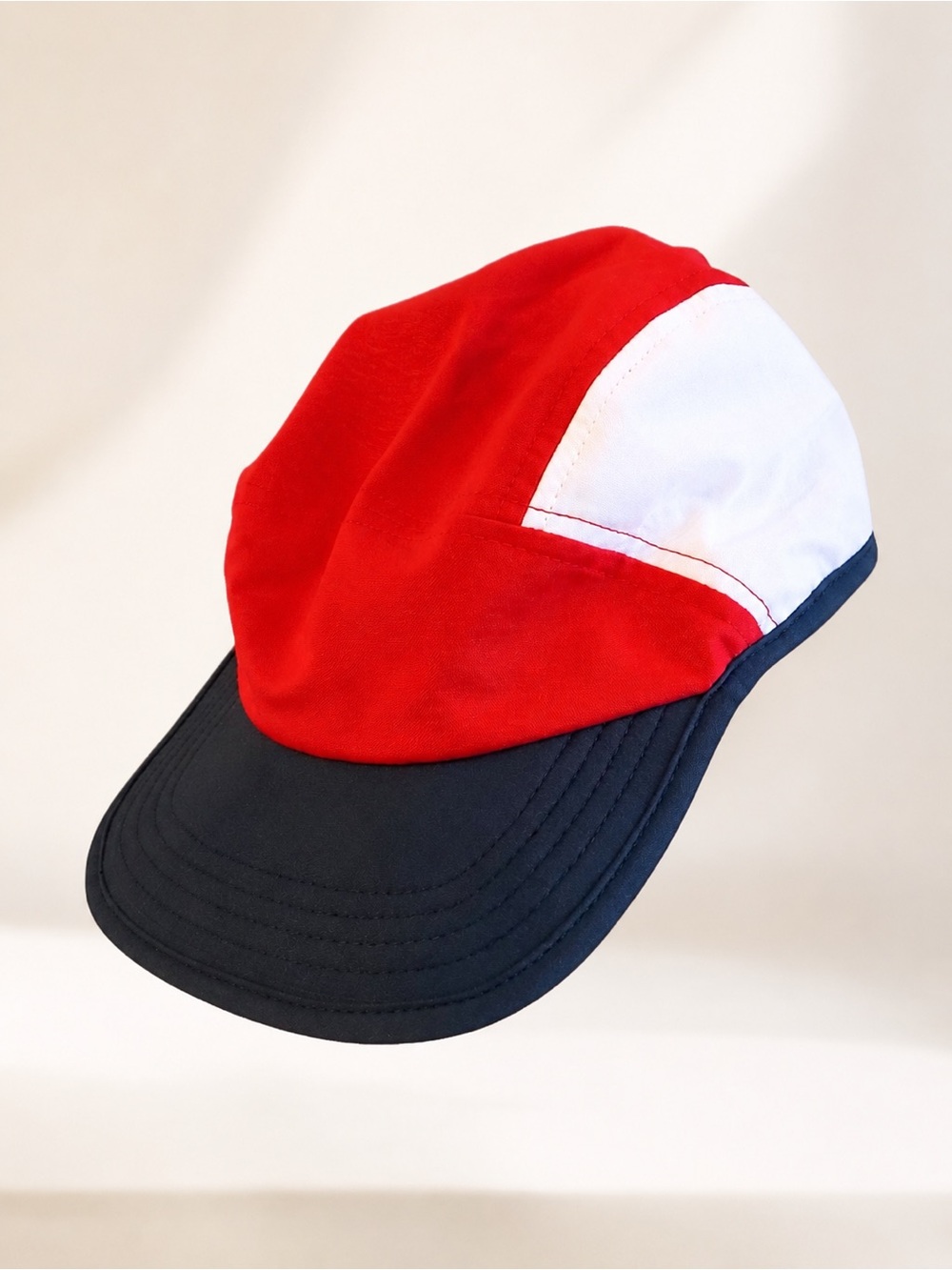 NWOT Red White Blue Adjustable Lightweight Washable Baseball Ball Cap Hat